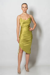 Plus Size Cowl Neck Dress